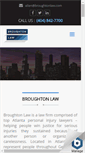 Mobile Screenshot of broughtonlaw.com